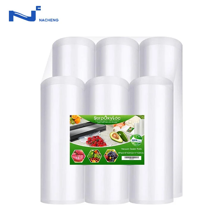 Bolsa de envasado al vacío tubular sin BPA