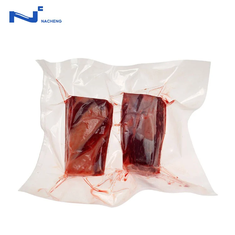 Bolsa de vacío para paquete de carne