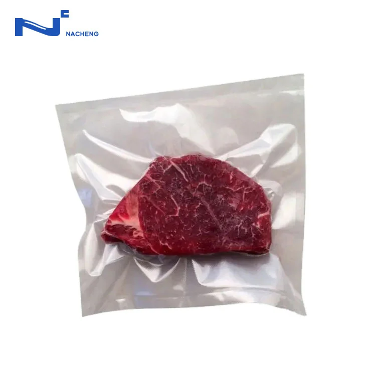 Bolsa de vacío de nailon para envasado de carne