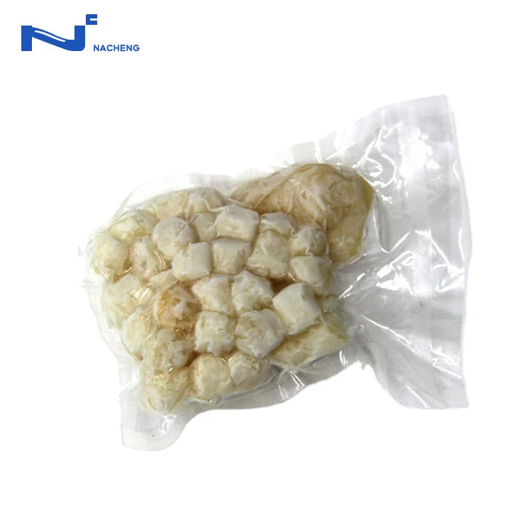 Bolsa de vacío para alimentos congelados